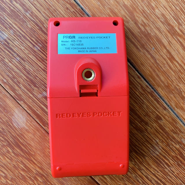 PRGR RED EYES POCKET マルチスピード測定器  スポーツ/アウトドアのゴルフ(その他)の商品写真