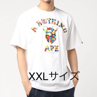 アベイシングエイプ(A BATHING APE)のMEDICOM TOY CAMO COLLEGE TEE M(Tシャツ/カットソー(半袖/袖なし))