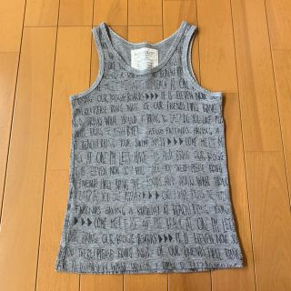 ゴートゥーハリウッド(GO TO HOLLYWOOD)のGO TO HOLLYWOOD タンク 130 グレー(Tシャツ/カットソー)