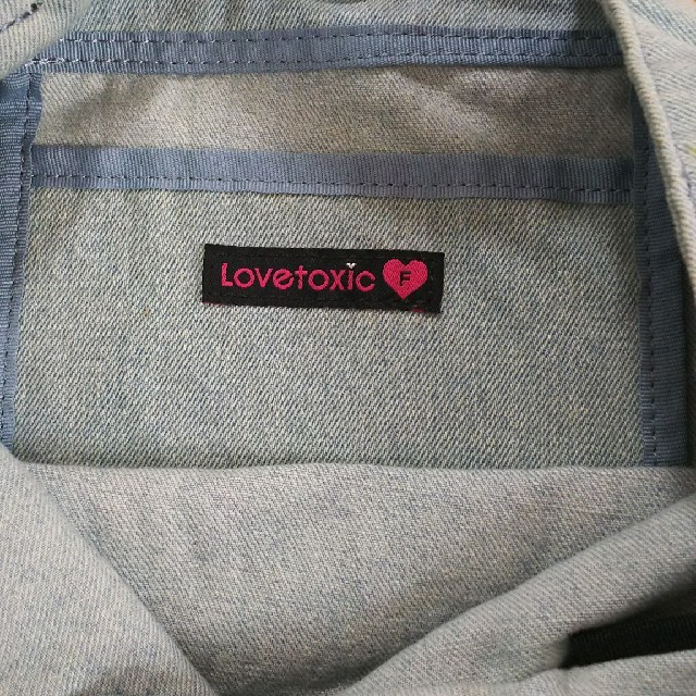 lovetoxic(ラブトキシック)のlovetoxic デニムトートバック レディースのバッグ(トートバッグ)の商品写真