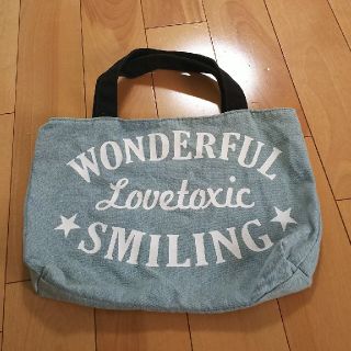 ラブトキシック(lovetoxic)のlovetoxic デニムトートバック(トートバッグ)