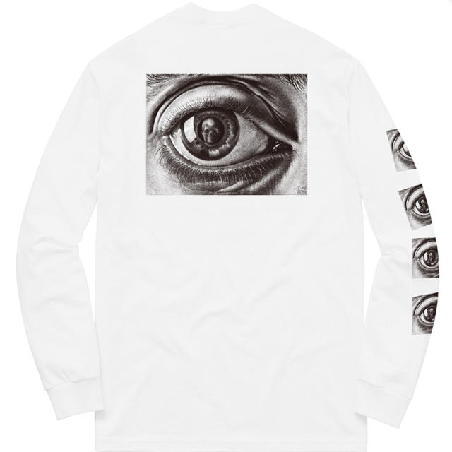 新品正規店 Supreme - Suprem × M.C. Escher Eye L/S Tee サイズMの通販 by ユー77's shop|シュプリームならラクマ 定番正規品
