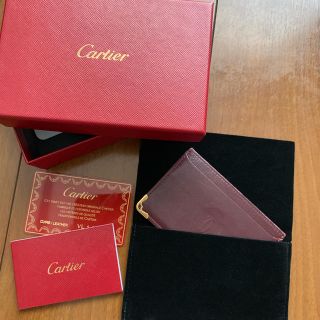 カルティエ(Cartier)の【中古品】 カルティエ パスケース(名刺入れ/定期入れ)