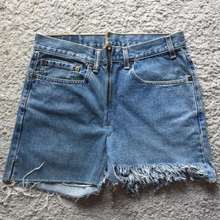 ビームス(BEAMS)の新品(古着リメイク)77circa デニムショートパンツ(デニム/ジーンズ)