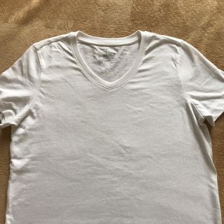 ムジルシリョウヒン(MUJI (無印良品))の無印 オーガニックコットンVネックTシャツ(Tシャツ(半袖/袖なし))