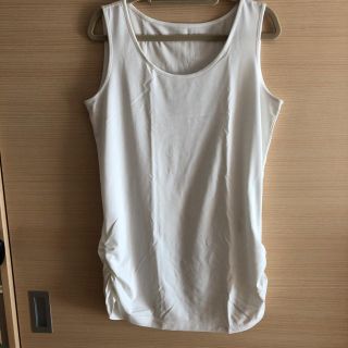 コムサコレクション(COMME ÇA COLLECTION)のコムサの白のタンクトップです。(タンクトップ)