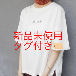 ローリーズファーム(LOWRYS FARM)のシンプルロゴTシャツ(Tシャツ(半袖/袖なし))