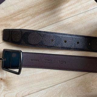 COACH コーチ F64825 MHRN CTSR SIGP BELT