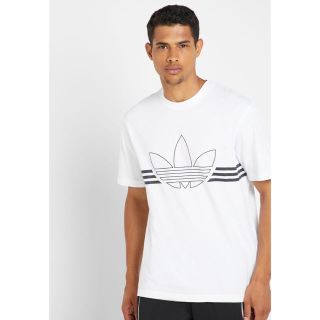 アディダス(adidas)のAdidas アディダストレフォイルロゴプリントTシャツ ED4700 Mサイズ(Tシャツ/カットソー(半袖/袖なし))