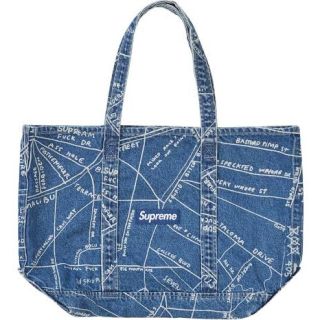 シュプリーム(Supreme)のsupreme gonz map denim tote (トートバッグ)