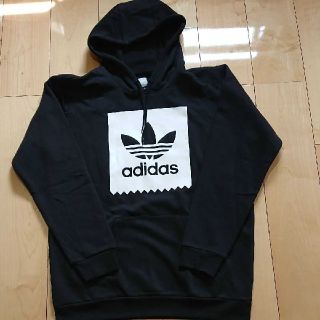 アディダス(adidas)のアディダス パーカー  2ＸＯ ブラック 新品・未使用品 ⇔(Tシャツ/カットソー(半袖/袖なし))