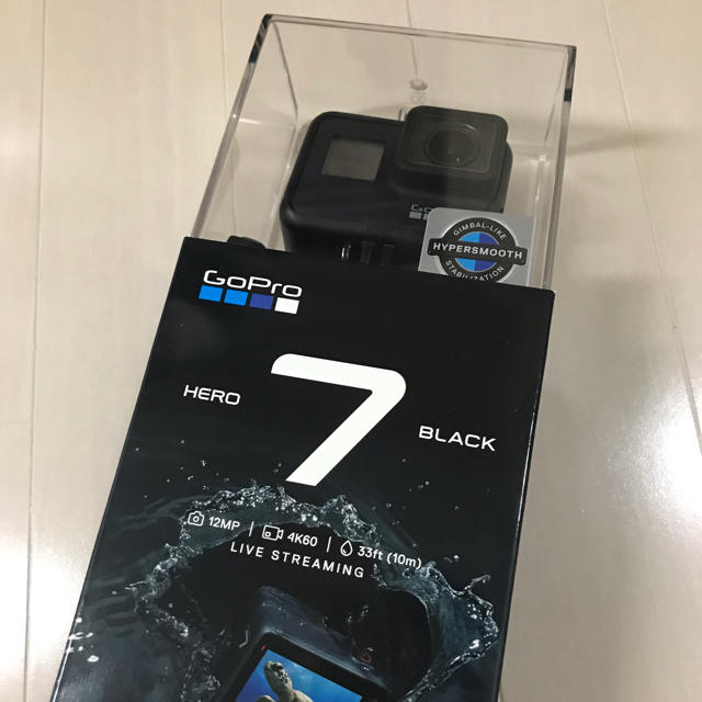 新品 未開封 Go Pro HERO7 BLACK ② ビデオカメラ 値段 販売オンライン ...