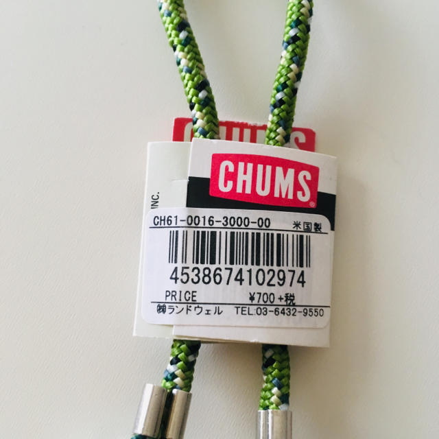 CHUMS(チャムス)の値下げ！新品 CHUMS チャムス キャップ クリップ スポーツ/アウトドアのアウトドア(その他)の商品写真