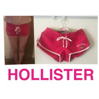 ホリスター(Hollister)のHOLLISTER  ホリスター ショートパンツ ピンク 美品(ショートパンツ)