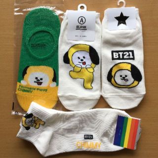 ボウダンショウネンダン(防弾少年団(BTS))のBT21 CHIMMY 靴下 その①(ソックス)