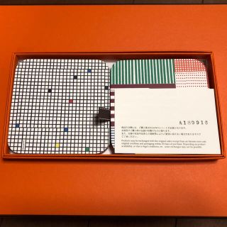 エルメス(Hermes)の【未使用】エルメス コースター トゥータンパピエ シティカラー(テーブル用品)