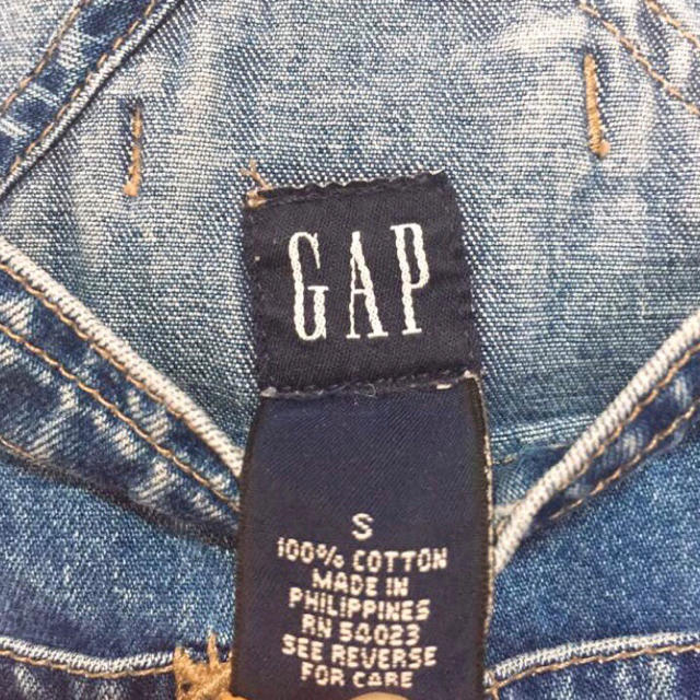 GAP(ギャップ)のGAP オーバーオール デニム レディースのパンツ(サロペット/オーバーオール)の商品写真