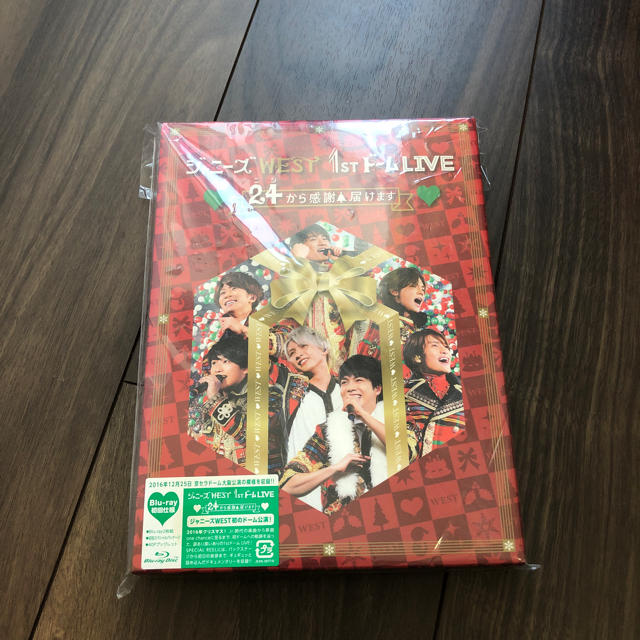 【美品】ジャニーズWEST 24から感謝届けます Blu-ray 初回盤