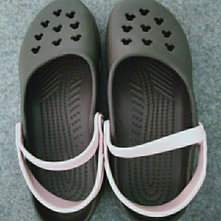 クロックス(crocs)のクロックス　メリージェーン　ディズニー　W8(サンダル)