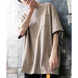 カーハート(carhartt)の新品 カーハート CARHARTT  XL ポケット 付き 半袖 Tシャツ (Tシャツ/カットソー(半袖/袖なし))
