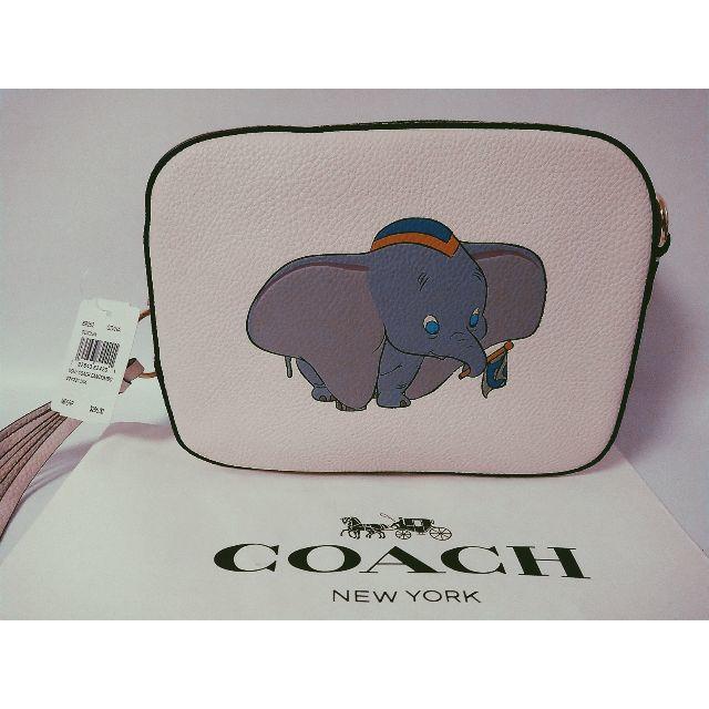 [限定][新品]DISNEY × COACHカメラバッグ ウィズ ダンボ