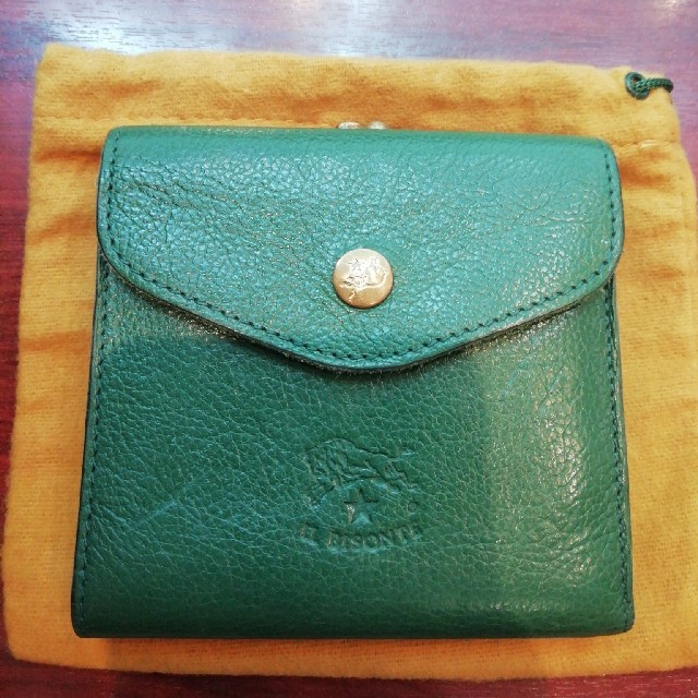 IL BISONTE(イルビゾンテ)の【美品イルビゾンテ　財布　がま口 レディースのファッション小物(財布)の商品写真