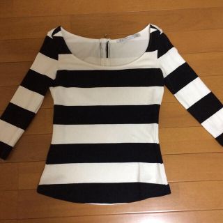 ザラ(ZARA)のZARAの７部丈トップス(Tシャツ(長袖/七分))