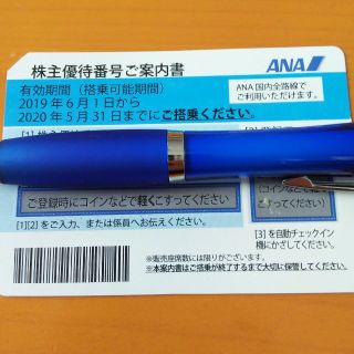 エーエヌエー(ゼンニッポンクウユ)(ANA(全日本空輸))のANA株主優待券(その他)