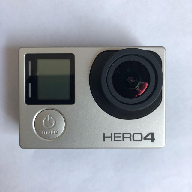 GoPro(ゴープロ)のGoPro Hero4 silver スマホ/家電/カメラのカメラ(コンパクトデジタルカメラ)の商品写真