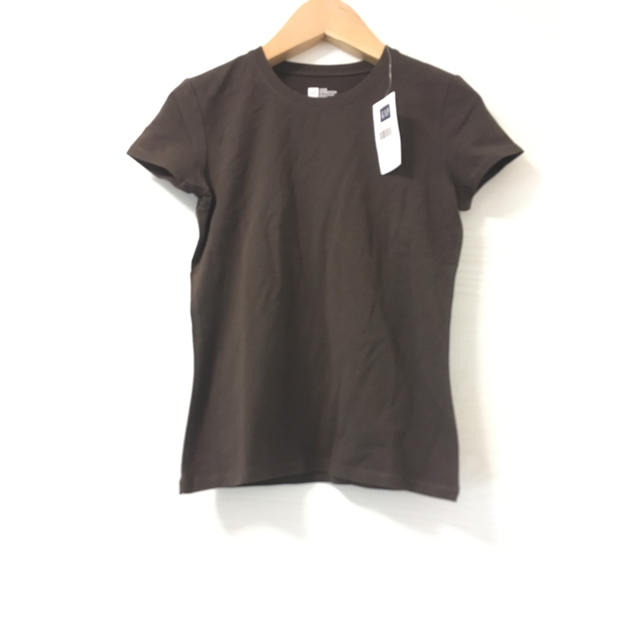 GAP(ギャップ)の新品 未使用 GAP ギャップ Tシャツ ブラウン レディースのトップス(Tシャツ(半袖/袖なし))の商品写真