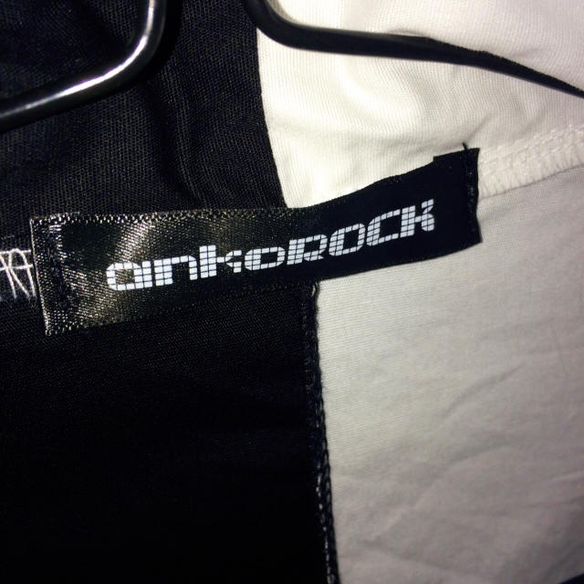 ankoROCK(アンコロック)の【ankoROCK】半袖白黒シャツ メンズのトップス(シャツ)の商品写真