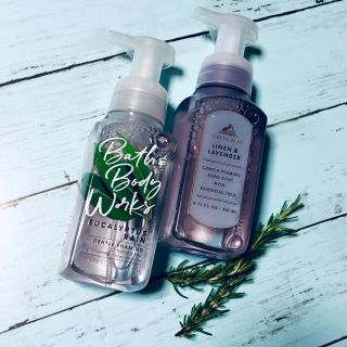 バスアンドボディーワークス(Bath & Body Works)の【新品・未使用】バス&ボディワークス  ハンドソープ2個セット(ボディソープ/石鹸)