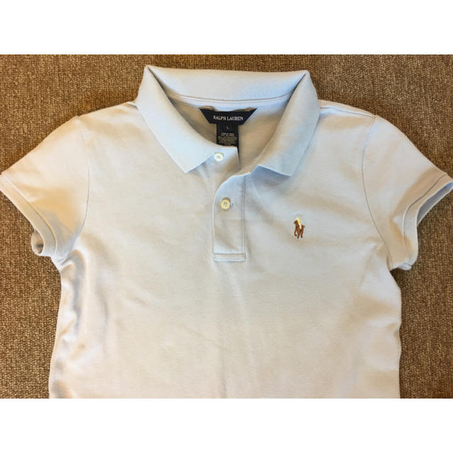 Ralph Lauren(ラルフローレン)のRalph Lauren ラルフローレン ワンピース 150 水色 キッズ/ベビー/マタニティのキッズ服女の子用(90cm~)(ワンピース)の商品写真