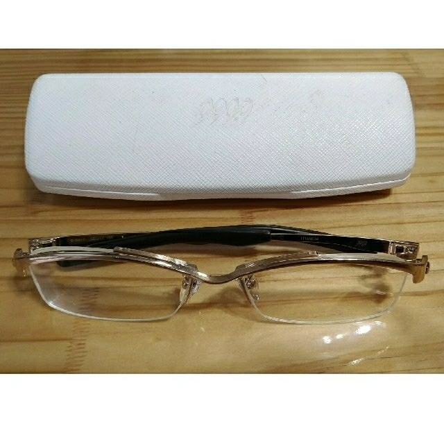 999.9 ゴールドフレーム眼鏡 - サングラス/メガネ