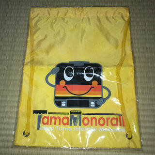 ジェイアール(JR)の多摩モノレール モノレール巾着 (未使用)(電車のおもちゃ/車)