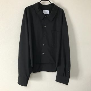 stein SHORT LENGTH CARDIGAN SHIRT[Black]の通販 by Tさん's ...