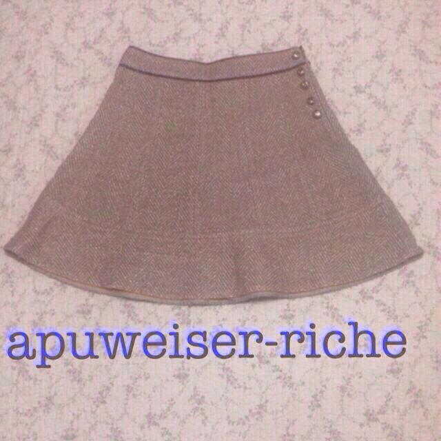 Apuweiser-riche(アプワイザーリッシェ)の限定セール♡ レディースのスカート(ひざ丈スカート)の商品写真