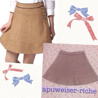 アプワイザーリッシェ(Apuweiser-riche)の限定セール♡(ひざ丈スカート)