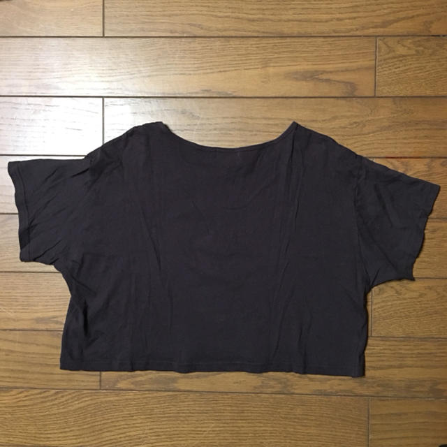 ANAP(アナップ)のANAP ショート丈トップス 日本製  レディースのトップス(Tシャツ(半袖/袖なし))の商品写真