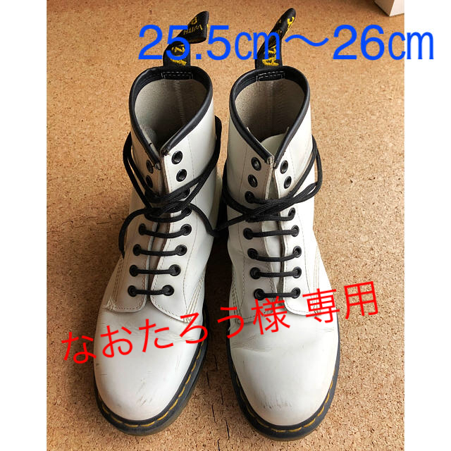 Dr.Martens ／8ホール ホワイトホワイトsize