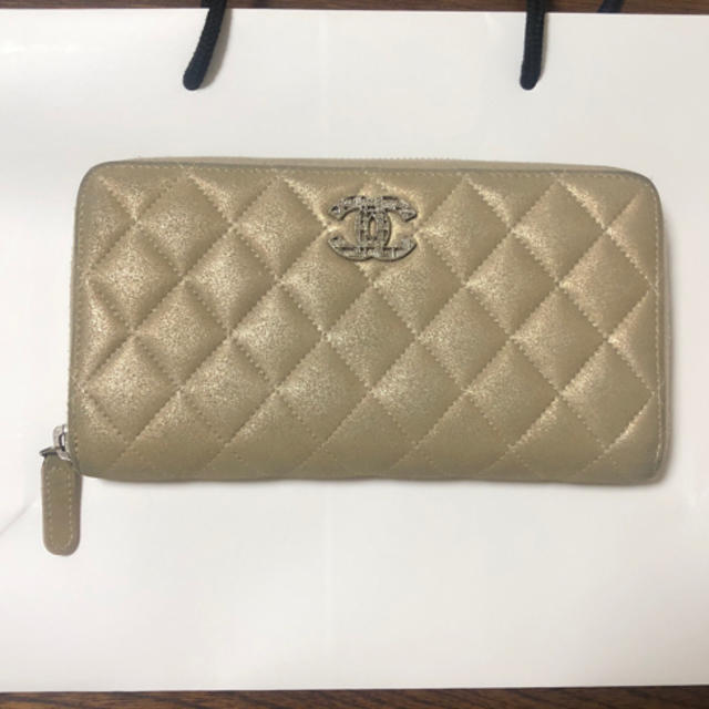 ‼️値下げ‼️CHANEL 長財布 ゴールド