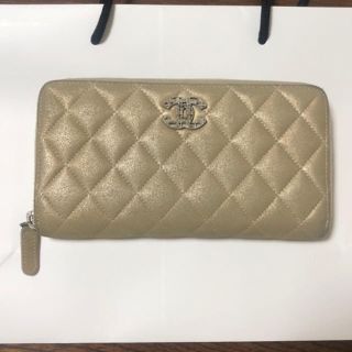 シャネル(CHANEL)の‼️値下げ‼️CHANEL 長財布 ゴールド(財布)