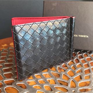 ボッテガヴェネタ(Bottega Veneta)のボッテガヴェネタ イントレチャート マネークリップ付きウォレット(折り財布)