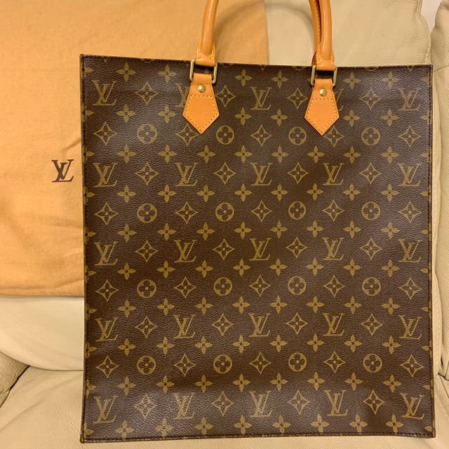 美品☆ルイヴィトン LOUIS VUITTON サックプラ バッグ トートバッグ