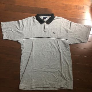 フレッドペリー(FRED PERRY)のポロシャツ グレー L(ポロシャツ)