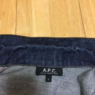 アーペーセー(A.P.C)のAPC Gジャン デニムジャケット インディゴ アーペーセー(Gジャン/デニムジャケット)