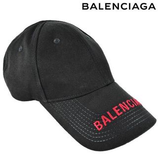 バレンシアガ(Balenciaga)のBALENCIAGA LOGO EMBROIDERE　CAP　ロゴ　刺繍キャップ(キャップ)