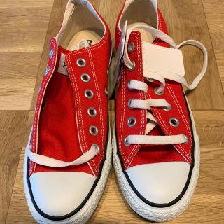 コンバース(CONVERSE)の未使用 コンバース 赤(スニーカー)