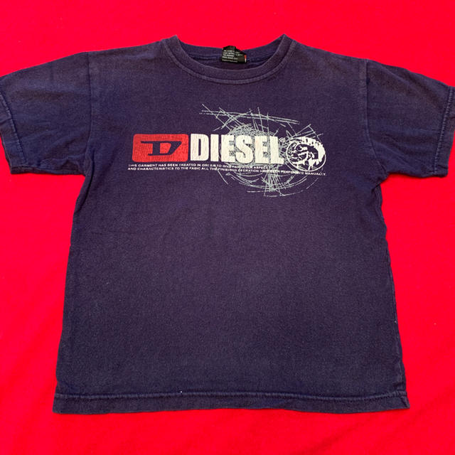 DIESEL(ディーゼル)のDIESEL ネイビー Tシャツ SIZE M キッズ/ベビー/マタニティのキッズ服男の子用(90cm~)(Tシャツ/カットソー)の商品写真