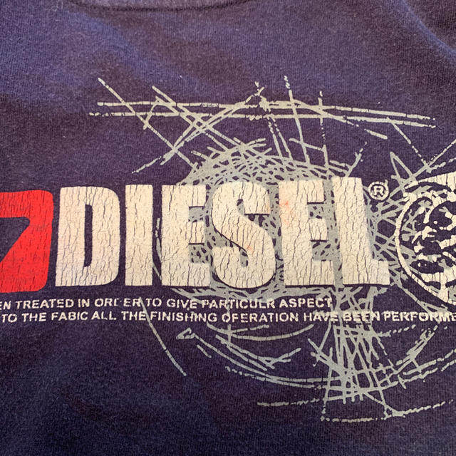 DIESEL(ディーゼル)のDIESEL ネイビー Tシャツ SIZE M キッズ/ベビー/マタニティのキッズ服男の子用(90cm~)(Tシャツ/カットソー)の商品写真